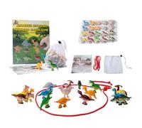 Dinosaur Jeu d'échecs Magnétique, Dinosaur Jeu Magnétique de Table, Dinosaurs Jeu d'échecs Portable, Jeu Éducatif de Voyage pour Enfants et Adultes, Développe Pensée Logique, Jouet de Table Familial