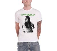 Dinosaur Jr T Shirt Green Mind Band Logo Official Mens White Size(Large)