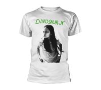 Dinosaur Jr T Shirt Vert Mind Band Logo Nouveau Officiel Homme Blanc Taille S
