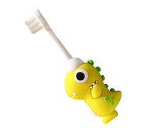 Dinosaur Kids Toothbrush - Child Sized Brush Head for Training | Soft Bristles with Fun Themed Handle & Gentle Cleaning Tool for Children Boys Girls Preschool Care Daily Hygiene
