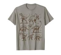 Dinosaur Paleontology Science Biology T-Rex Vintage Graphic T-Shirt