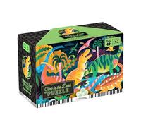 Mudpuppy Puzzle Dinosaur Park 100 pièces phosphorescent Multicolore