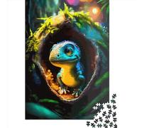 Dinosaur Puzzle 1000 Pièces Educa Jouet en Bois Divertissement Créatif De l'art De La Décoration Jeu Éducatif Challenge Toy Adultes & Enfants des 14 Ans 1000pcs (38x26cm)