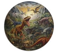 Dinosaur Puzzle 1000 Pièces Educa Jouet en Bois Divertissement Créatif De l'art De La Décoration Jeu Éducatif Challenge Toy Adultes & Enfants des 14 Ans 1000pcs (67.5x67.5cm)