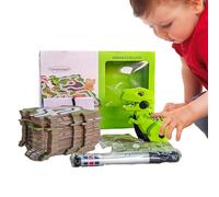 Dinosaur Puzzle Track Set, Educational Sensory Dinosaur Toys for Preschool Kids, Interactive Race Track Game for Boys Girls Ages 3 to 7, Fun Learning Activity with Puzzle Pieces