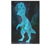 Dinosaur Puzzles en Bois 1000 Pièces Adultes, Poster Jigsaw Puzzle, Design Unique Jouet ÉduChatif pour Adolescents Et Enfants (78×53cm)