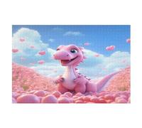 Dinosaur Puzzles en Bois 1000 Pièces Adultes, Poster Jigsaw Puzzle, Design Unique Jouet ÉduChatif pour Adolescents Et EnfFourmis (75×50cm)
