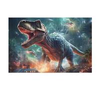 Dinosaur Puzzles en Bois 1000 Pièces Adultes, Poster Jigsaw Puzzle, Design Unique Jouet ÉduChatif pour Adolescents Et EnfFourmis (75×50cm)