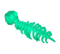 Dinosaur Skeleton Costume - PP Cotton, 116cm, Glow Plush Costume, Role Play Outfit | Glow In Dark Costumes Design, Skeleton Plush Outfit For Stage Shows, Comic Conventions, Haunted House, Masquerade