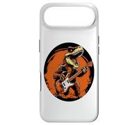 Dinosaur T-Rex Playing Guitar Gifts Bass Guitarist Funny Art Coque pour iPhone Air