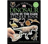 Ultimate Sticker Book: Glow In The Dark: Dinosaur