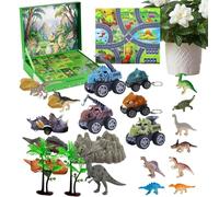 , Dinosaur Theme Collectible Decor, Interactive Holiday Waiting Game, Fun Surprise for Women Men Family, Countdown to Christmas Activity, Desk Bedroom Living Room, Multicolor Toy Set