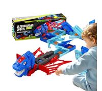 Dinosaur Track Toys - Race Car Playset, Colorful Vehicle Adventure Sets