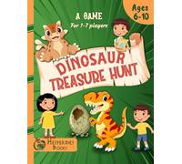 Dinosaur Treasure Hunt: for a Kids' Birthday Party | All you need in one kit | For 1-7 players | Ages 6-10