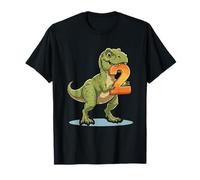 Dinosaure 2ème Anniversaire Dino Numéro 2 Thème Enfants T-Shirt