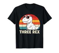 Dinosaure 3 Rex, 3e Anniversaire, garçon, Fille, Anniversaire de 3 Rex T-Shirt