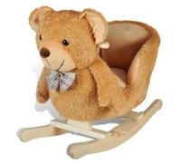 Dinosaure à Bascule en Peluche Bébé 12 Mois 25 kg Siège Rembourré vidaXL