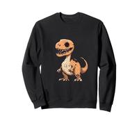 Dinosaure Amusant pour Halloween Brontosaure Zombie Sweatshirt