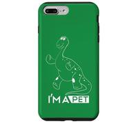 Dinosaure amusant pour les amoureux des dinosaures - Garçon et fille - Je suis un animal de compagnie Coque pour iPhone 7 Plus/8 Plus