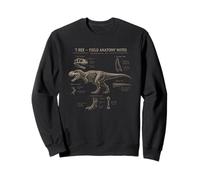 Dinosaure Anatomie T Rex Squelette Design Sweatshirt