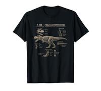 Dinosaure Anatomie T Rex Squelette Design T-Shirt