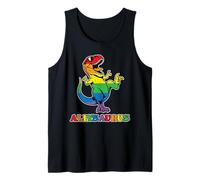 Dinosaure arc-en-ciel Allysaurus LGBT Pride - Mois de la fierté LGBTQ Débardeur