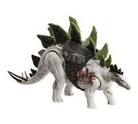 Mattel, dinosaure à la cheville Stegosaurus Giant Jurassic World avec dispositif de suivi, blanc