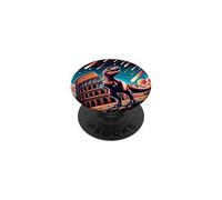 Dinosaure au Colisée Romain Antique de Rome PopSockets PopGrip Adhésif