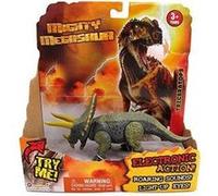 Dinosaure avec sons triceratops - 18 cm de long - dino
