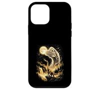 Dinosaure Brachiosaure Hurlant à la Lune Meme Coque pour iPhone 12 Mini