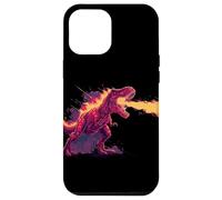 Dinosaure brûlant du feu crachant du feu pour Les Amateurs de Flammes jurassiques Coque pour iPhone 12 Pro Max