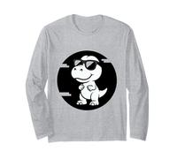 Dinosaure Chibi Trex Kawaii Dino Mignon Tyrannosaure Enfants Manche Longue