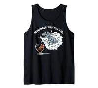 Dinosaure de Poulet drôle, rappelez-Vous Qui Vous êtes Débardeur