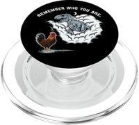 Dinosaure de Poulet drôle, rappelez-Vous Qui Vous êtes PopSockets PopGrip pour MagSafe