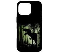 Dinosaure des forêts T-Rex Tyrannosaure de l'ombre Coque pour iPhone 16 Pro