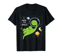 Dinosaure Dino I Need Space Astronaute Planets Stars Lover T-Shirt Graphique avec Valeur
