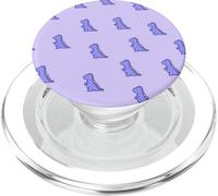 Dinosaure drôle et Mignon T Rex Violet en Violet pour Filles PopSockets PopGrip pour MagSafe