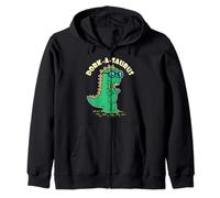 Dinosaure drôle Geek Vert Dinosaure Ringard DORK-A-Saurus Sweat à Capuche