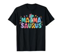 Dinosaure drôle Maman Saurus Mignon Maternité Enfants T-Shirt