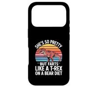 Dinosaure drôle She's So Pretty But Farts Like A T-Rex Coque pour iPhone 17 Pro