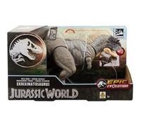 Dinosaure ekrixinatosaurus 30cm - articulé et rugissement - jurassic world - dino epic evolution - set animal préhistorique + carte