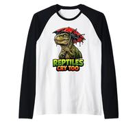 Dinosaure Emo Dinosaure Triste Dinosaure émotionnel Dinosaure Existentiel Manche Raglan