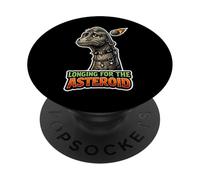 Dinosaure Emo Dinosaure Triste Dinosaure émotionnel Dinosaure Existentiel PopSockets PopGrip Adhésif