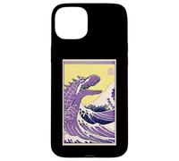 Dinosaure et Grande Vague au Large de Kanagawa Hokusai Coque pour iPhone 15 Plus