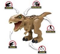 Dinosaure Géant 48 cm marche et rugit beige G