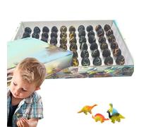 Dinosaure grandissant dans l'eau, Œufs de dinosaures - 60X Luke dans l'eau - Jouet d'éclosion d'œufs, Œufs de dinosaures avec dinosaures à l'intérieur, Cultivez un dinosaure pour enfant
