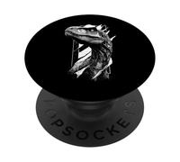 Dinosaure Graphique Archéologie Motif Impression Art PopSockets PopGrip Adhésif