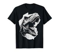 Dinosaure Graphique Archéologie Motif Impression Art T-Shirt