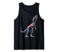 Dinosaure Graphique Archéologie T-Rex Motif coloré Débardeur
