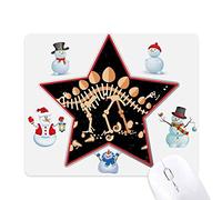 dinosaure grass énorme stégosaure le bonhomme de neige étoile tapis de souris